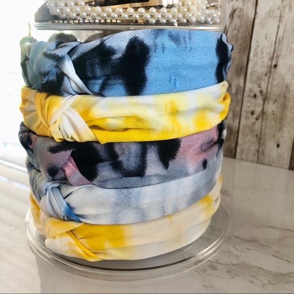 3/30 NWT Tie Dye headbands - Picture 5 of 6